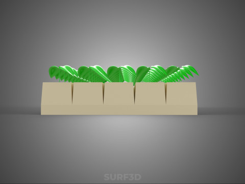 STEINWOLLE STEINWOLLE POLYURETHAN GARTENBAU SCHAUM SCHWAMM PFLANZE 3D Modell