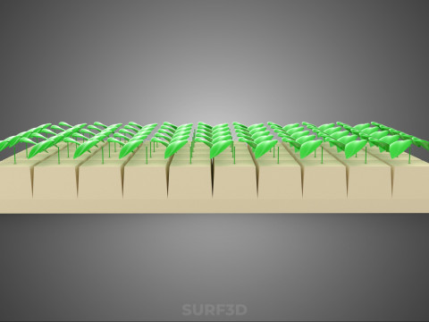 STEINWOLLE STEINWOLLE POLYURETHAN GARTENBAU SCHAUM SCHWAMM PFLANZE 3D Modell