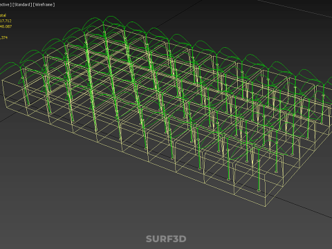 STEINWOLLE STEINWOLLE POLYURETHAN GARTENBAU SCHAUM SCHWAMM PFLANZE 3D Modell