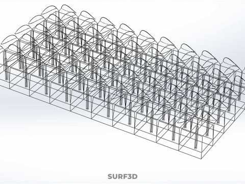 CUBE BLOCK ГУБКА СРЕДНЯЯ ГИДРОПОНИЧЕСКАЯ НАБОР ДЛЯ РАССАЖИ ИЗ КАМЕННОЙ ВАТЫ 3D Модель