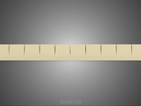 ПОДЛОК ИЗ МИНЕРАЛЬНОЙ ВАТЫ ГИДРОПОННЫЙ АЭРОПОННЫЙ ЗАПУСК ПОСЕВА 3D Модель