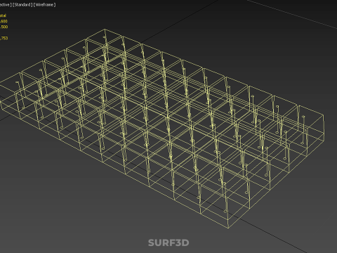 BANDEJA DE SUBSTRATO DE LÃ MINERAL HIDROPÔNICA AEROPÔNICA SEMENTES INICIANDO Modelo 3D
