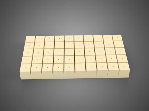 STANDARDOWA TACKA Z PIANKI ROCKSTONE ROCKSTONE Z PIANKI ŚREDNIEJ Model 3D