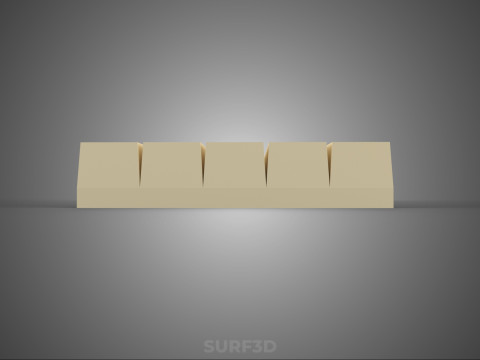 СТАНДАРТНЫЙ ПОДДОН ДЛЯ ЗАВОДА ROCKWOOL ROCKSTONE FOAM ГУБКА СРЕДНИЙ 3D Модель