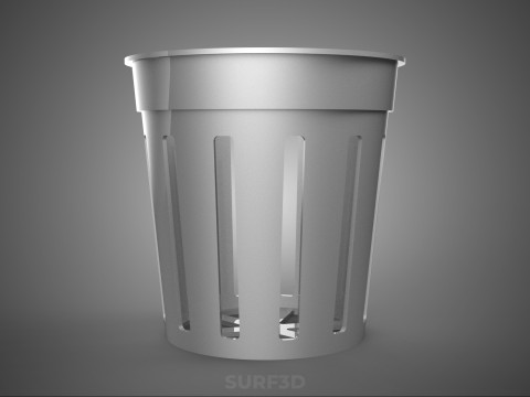 STANDARD-SCHLITZEIMER NET POT CUP MEDIUM GROW PLANT HYDROPONIC 3D Modell