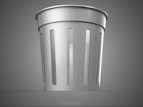 STANDARD-SCHLITZEIMER NET POT CUP MEDIUM GROW PLANT HYDROPONIC 3D Modell