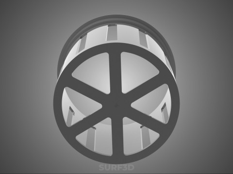 STANDARD-SCHLITZEIMER NET POT CUP MEDIUM GROW PLANT HYDROPONIC 3D Modell