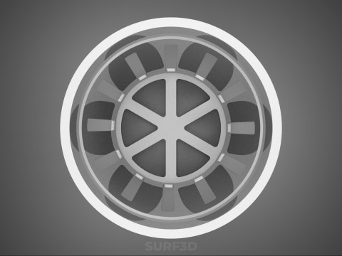 STANDARD-SCHLITZEIMER NET POT CUP MEDIUM GROW PLANT HYDROPONIC 3D Modell