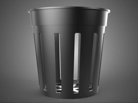 HYDROPONIC AEROPONIC NET POT CUP PLASTIC MESH PLANT BASKET CROP 3D Model