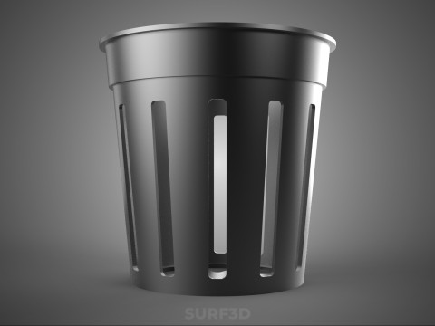 수경 에어로포닉 네트 냄비 컵 플라스틱 메쉬 플랜트 바구니 작물 3D 모델