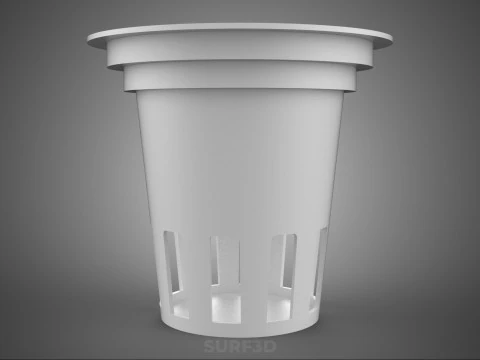 NETPOT NETCUP ROOT DRAINAGE INDOOR BASKET PLANT DUTCH BUCKET POT 3D Model