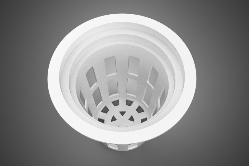 NET POT PANIER MAILLE SEAU TASSE RACINE PLANTE SOL MOINS CULTURE Modèle 3D .c4d .max .obj .3ds .fbx .stl .blend 