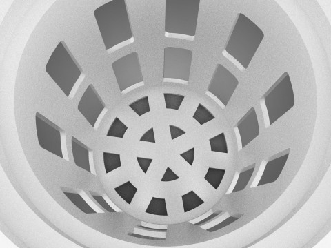 NET POT PANIER MAILLE SEAU TASSE RACINE PLANTE SOL MOINS CULTURE Modèle 3D