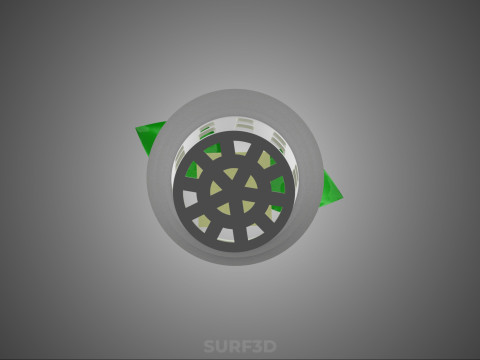 HYDROPONIC SEEDLING NET POT PLANT SOIL LESS SPONGE MEDIUM SPROUT 3D Model