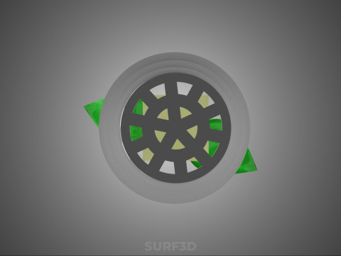 HYDROPONIC SEEDLING NET POT PLANT SOIL LESS SPONGE MEDIUM SPROUT 3D Model