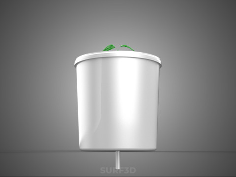 DUTCH BUCKET HYDROPONIC NET POT SETUP SYSTEM PLANT GARDENING KIT 3D Model