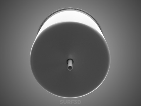 DUTCH BUCKET HYDROPONIC NET POT SETUP SYSTEM PLANT GARDENING KIT 3D Model