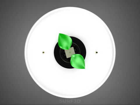 डच बकेट नेट पॉट सिस्टम प्लांट हाइड्रोपोनिक एरोपोनिक सॉइललेस 3D मॉडल