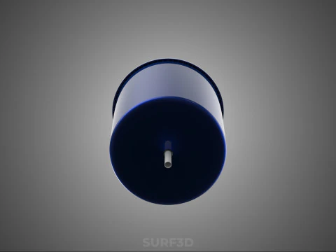 DUTCH BUCKET PLANT VEGETABLE FRUIT ORGANIC HYDROPONIC FARMING 3D Model