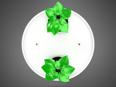 BATO POT DUTCH BUCKET SYSTEM DIY HYDROPONIC GREENHOUSE PLANT CUP 3D Model