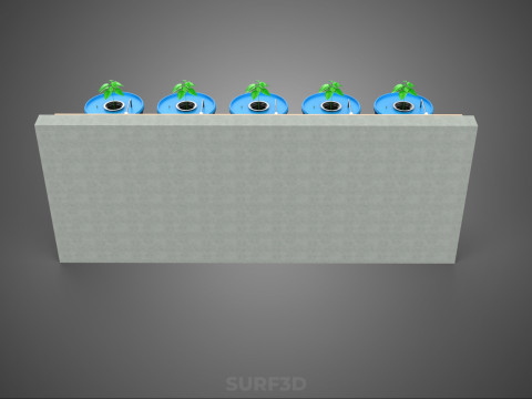 自动定时器营养水培植物桶 DUTCH BATO 系统 3D 模型