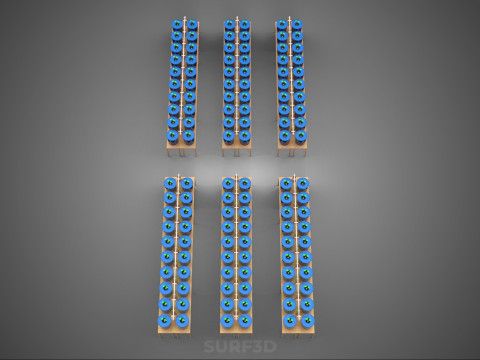 HOLENDERSKI ŁYŻKA HYDROPONICZNA AEROPONICZNA BATO SADZENIE DRZEWA ROŚLINA ŁODYŻOWA Model 3D