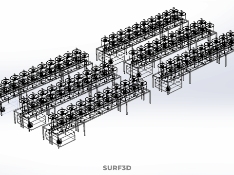 HOLENDERSKI ŁYŻKA HYDROPONICZNA AEROPONICZNA BATO SADZENIE DRZEWA ROŚLINA ŁODYŻOWA Model 3D