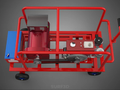 STANDARD ELECTRICAL GENERATOR SETS BACKUP POWER DIESEL GENSET KW 3D Model