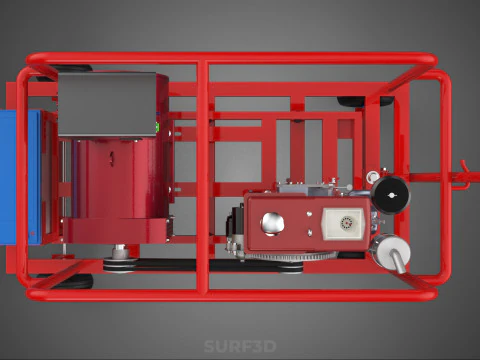STANDARD ELECTRICAL GENERATOR SETS BACKUP POWER DIESEL GENSET KW 3D Model