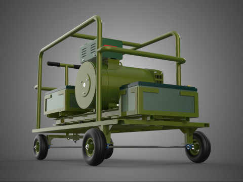 HILFSSTROMVERSORGUNG, ARMEE, VERTEIDIGUNG, WIEDERHERSTELLUNG, RETTUNGSOPERATIONEN 3D Modell