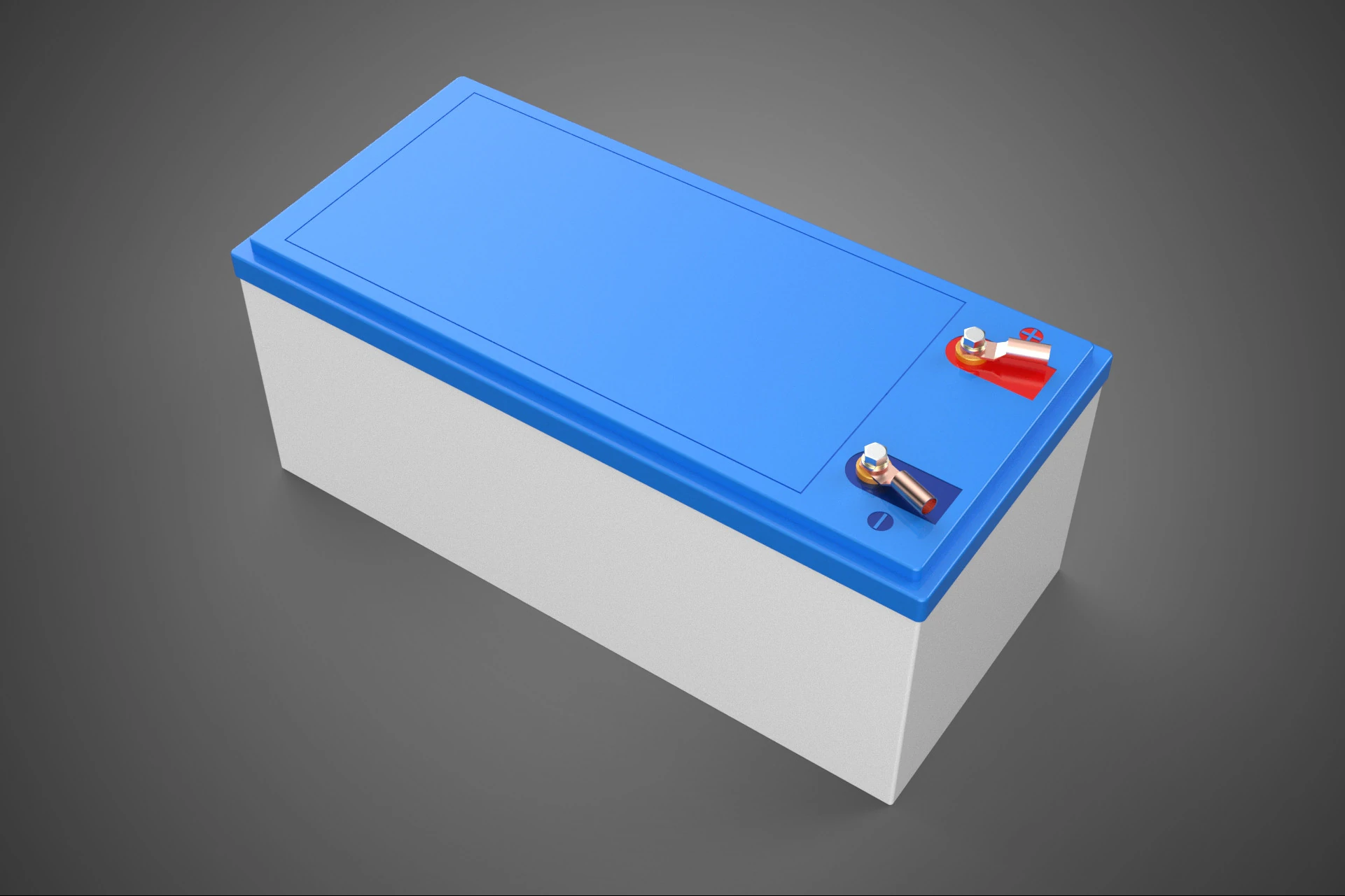 STANDARD ACCU ACCUMULATOR BATTERY VOLT POWER SUPPLY INDUSTRIAL 3D Model .c4d .max .obj .3ds .fbx .stl .blend 