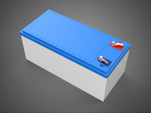 PADR&Atilde;O ACCUMULATOR BATERIA VOLT FONTE DE ALIMENTA&Ccedil;&Atilde;O INDUSTRIAL Modelo 3D