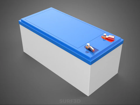 STANDARD ACCU ACCUMULATOR BATTERY VOLT POWER SUPPLY INDUSTRIAL 3D Model