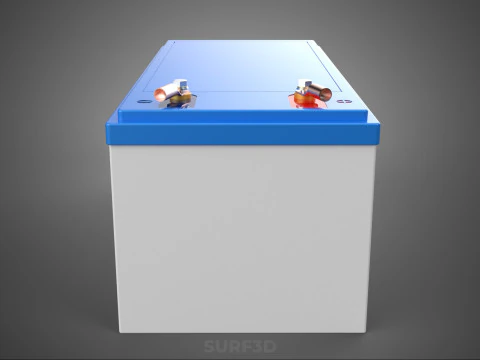 STANDARD ACCU ACCUMULATOR BATTERY VOLT POWER SUPPLY INDUSTRIAL 3D Model