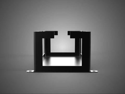 BATTERY HOUSING FRAME BRACKET ACCU CASING HOLDER MOUNTING MOUNT 3D Model