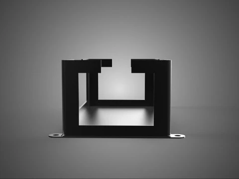 BATTERY HOUSING FRAME BRACKET ACCU CASING HOLDER MOUNTING MOUNT 3D Model
