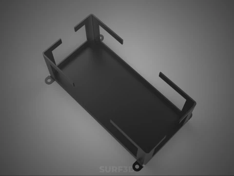 BATTERY HOUSING FRAME BRACKET ACCU CASING HOLDER MOUNTING MOUNT 3D Model