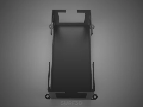 BATTERY HOUSING FRAME BRACKET ACCU CASING HOLDER MOUNTING MOUNT 3D Model