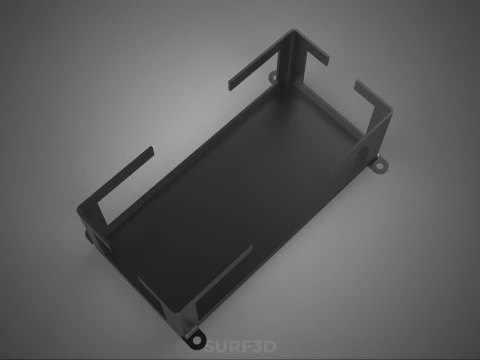 BATTERY HOUSING FRAME BRACKET ACCU CASING HOLDER MOUNTING MOUNT 3D Model