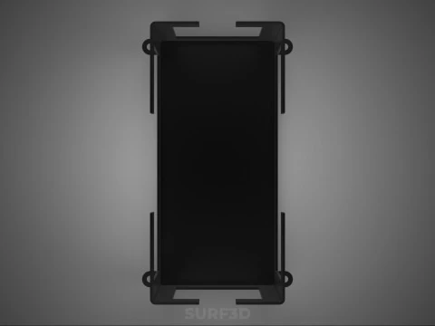 BATTERY HOUSING FRAME BRACKET ACCU CASING HOLDER MOUNTING MOUNT 3D Model
