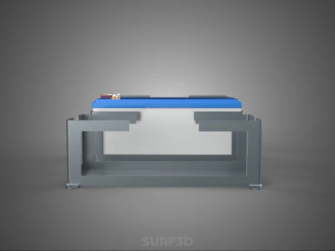 BEHUIZING BEUGEL LADE BATTERIJBEHUIZING ACCU-HOUDER BEVESTIGINGSREK AH 3D Model