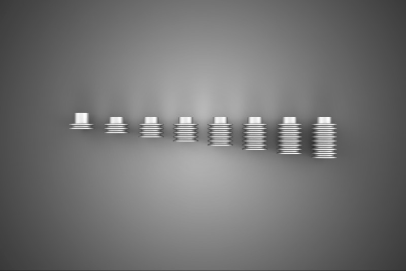 VARIOUS GROOVE PULLEY SHEAVE MULTI TRACK WHEEL DRIVE V BELT GEAR 3D Model .c4d .max .obj .3ds .fbx .stl .blend