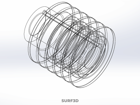 СТАНДАРТНЫЙ 5 ШКИВ С ПЯТЬЮ ПЯТЬЮ КАНАВКАМИ, ШКИВ, КОЛЕСНЫЙ РЕМЕНЬ 3D Модель
