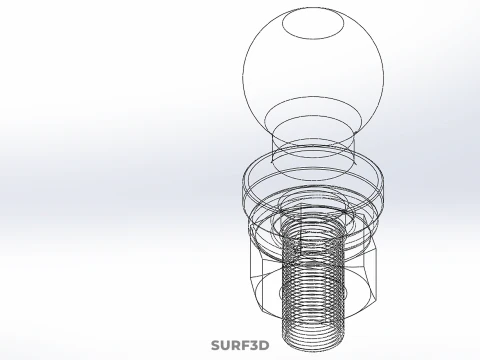 STANDARDKUPPLUNG, KUGELGELENK, ANH&Auml;NGERWAGEN, TROLLEY F&Uuml;R ANH&Auml;NGERWAGEN 3D Modell