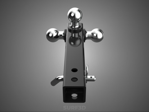 RÉCEPTEUR D'ATTELAGE À BOULE D'ATTELAGE JOINT DE REMORQUAGE SUPPORT DE REMORQUAGE GOUPILLE DE