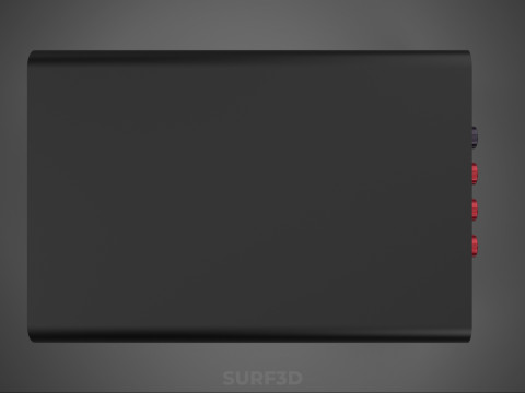 ELECTRIC CONTROL BOX VOLTMETER REGULATOR CONTROLLER PANEL DYNAMO 3D Model