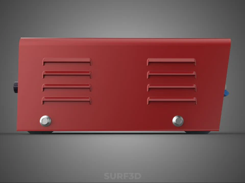 ELECTRICAL POWER SUPPLY CONTROL PANEL SOCKET REGULATOR OUTLET VA 3D Model