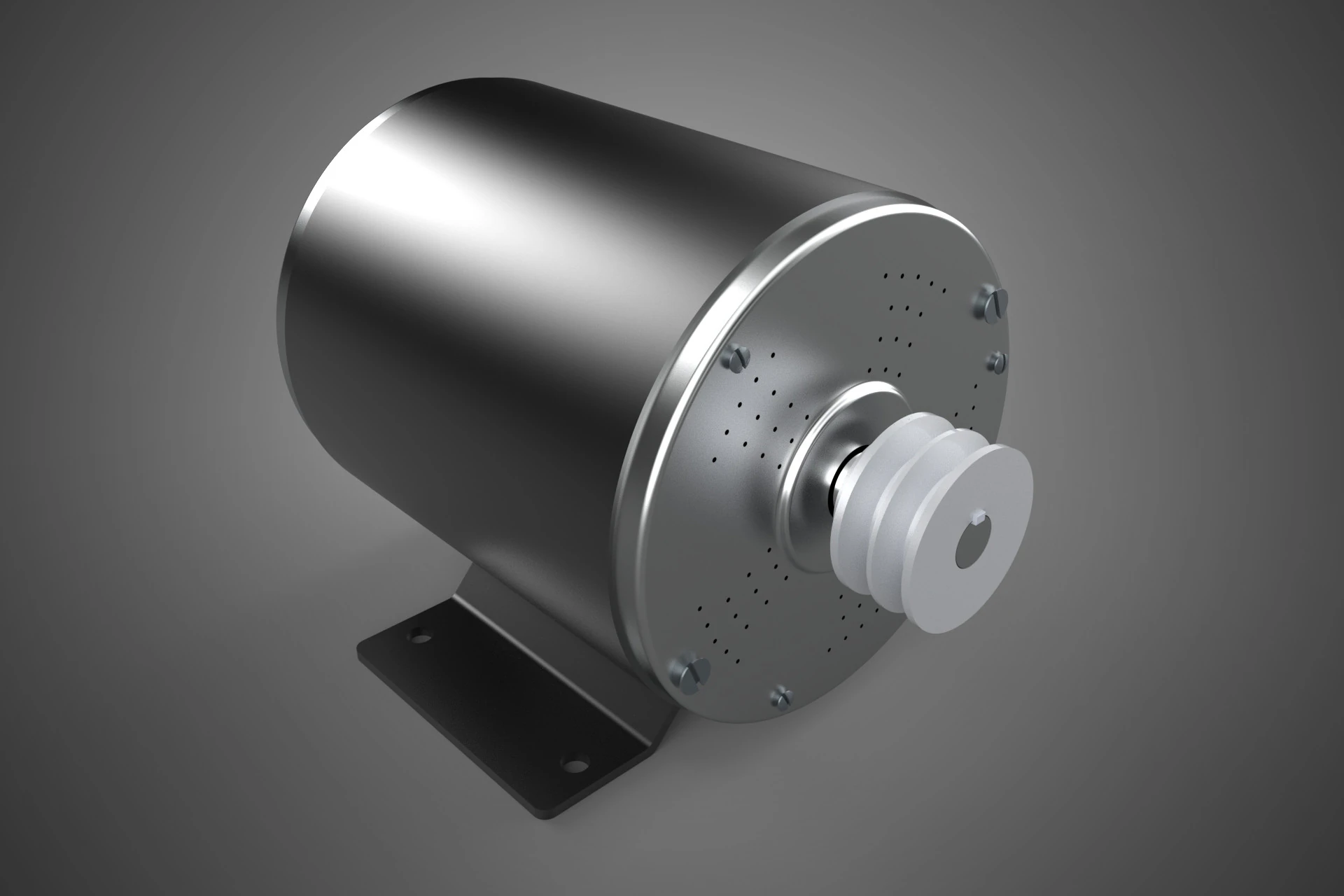 HIGH POWER BLDC ENGINE BRUSHLESS MOTOR ELECTRIC VEHICLE EV CAR 3D Model .c4d .max .obj .3ds .fbx .stl .blend 