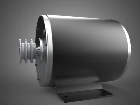 HIGH POWER BLDC ENGINE BRUSHLESS MOTOR ELECTRIC VEHICLE EV CAR 3D Model