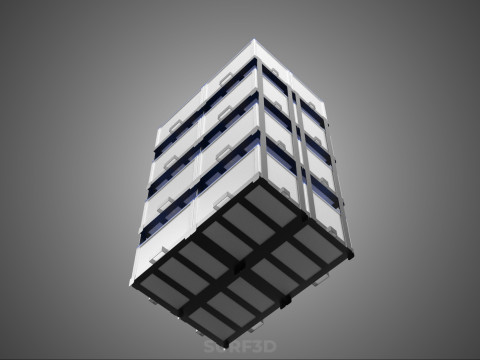 TOWER ACCU BATTERIA GRIGLIA STACK VASSOIO RACK FRAME POWER BANK ALIMENTAZIONE Modello 3D